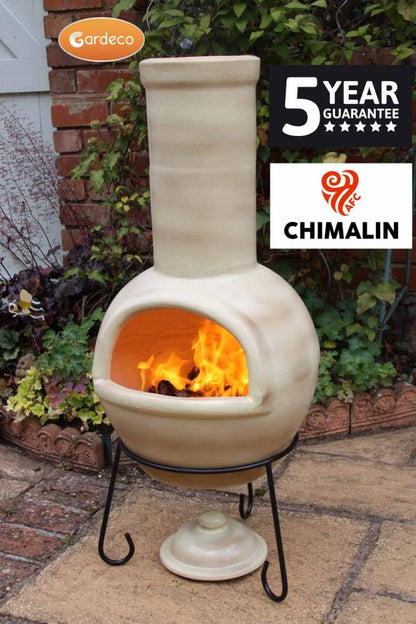 Gardeco Sempra Chimenea in Cappucino