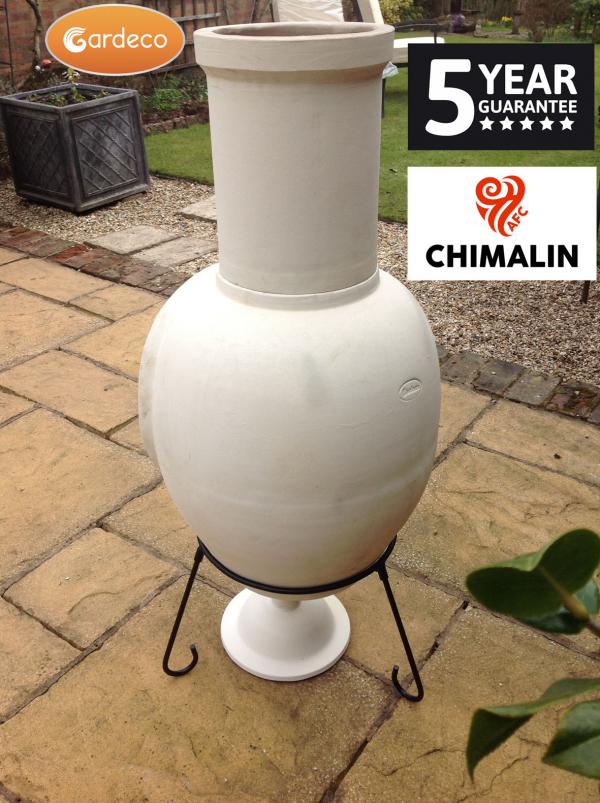 Gardeco Asteria Natural Clay Chimenea