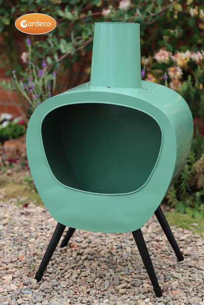 Gardeco Stella Chimenea - Lichen Green